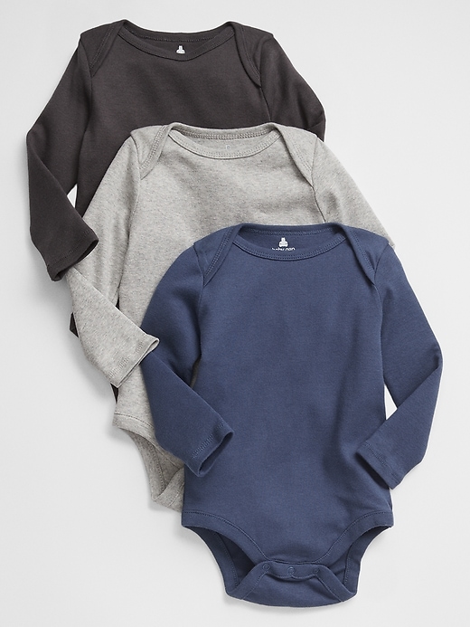 View large product image 1 of 1. Baby Bodysuit (3-Pack)