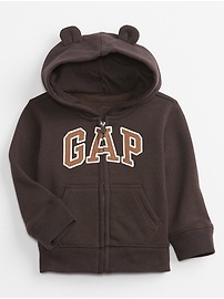 View large product image 4 of 4. babyGap Logo Zip Hoodie
