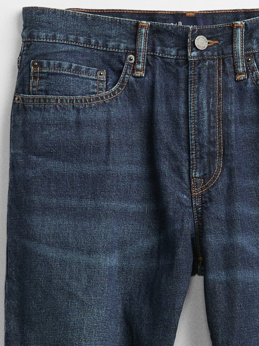 Image number 4 showing, Fleece-Lined Slim Jeans