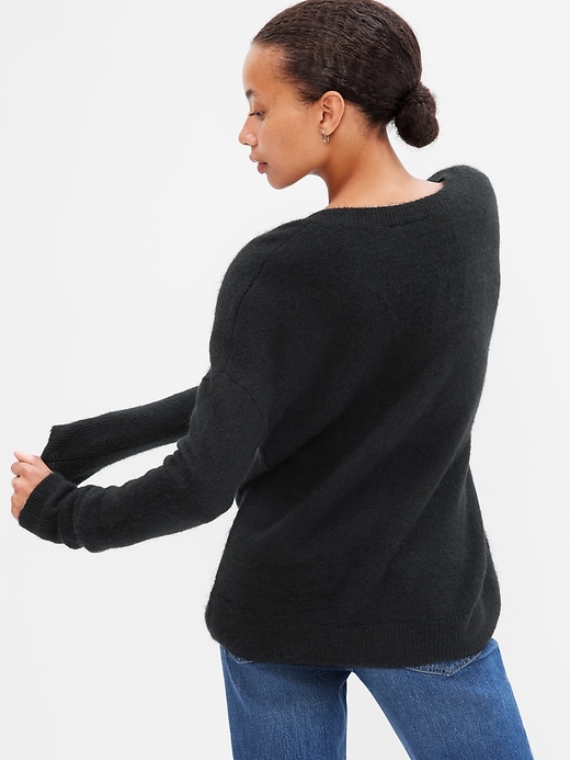 Image number 5 showing, Forever Cozy V-Neck Sweater