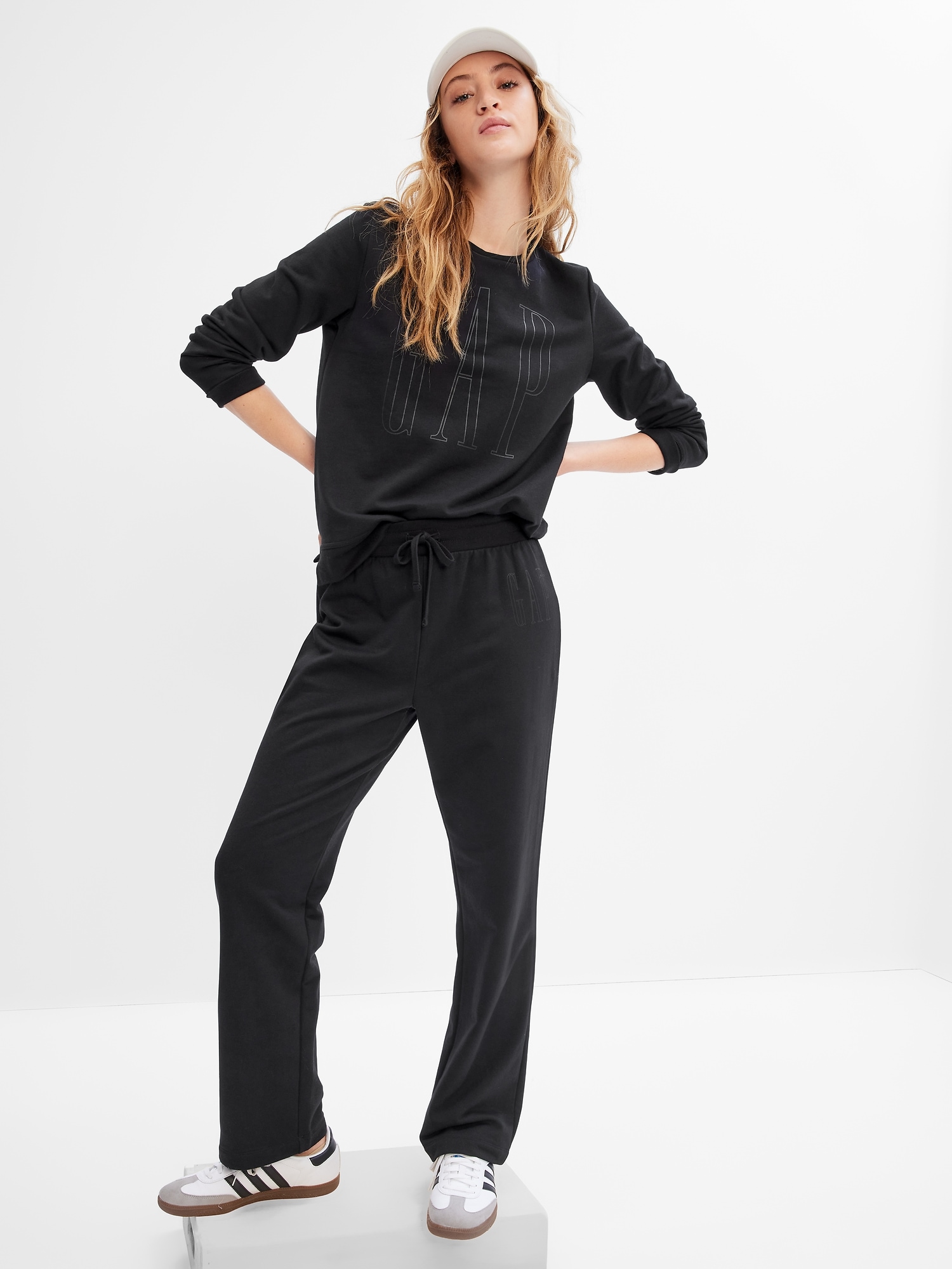 Gap Logo Straight Leg Pants Gap Factory