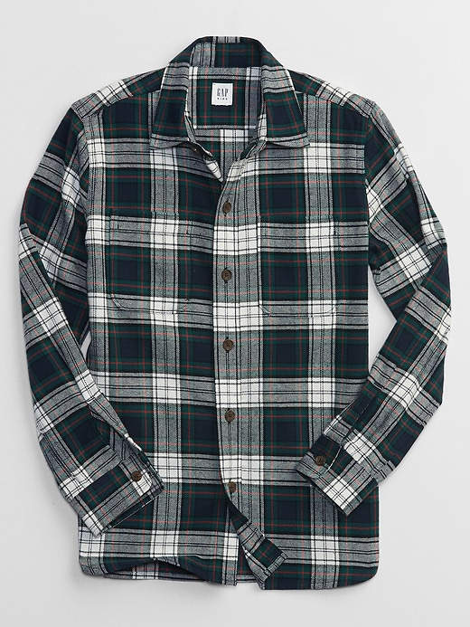 gap kids flannel