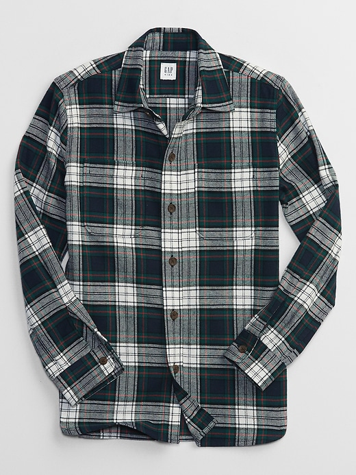 Image number 1 showing, Kids Flannel Shirt