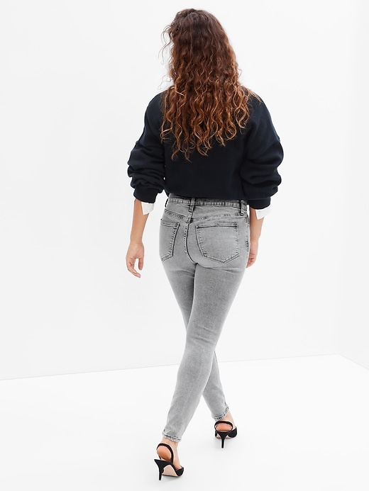 Image number 2 showing, High Rise Universal Legging Jeans with Washwell