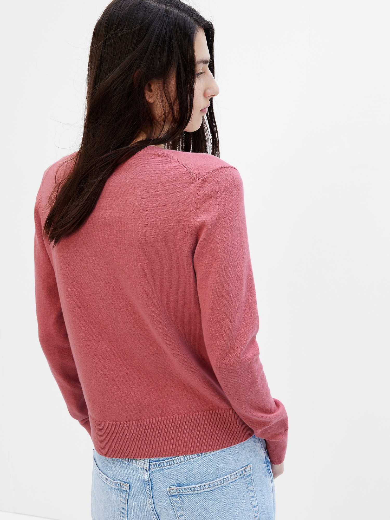 Crewneck Cardigan | Gap Factory