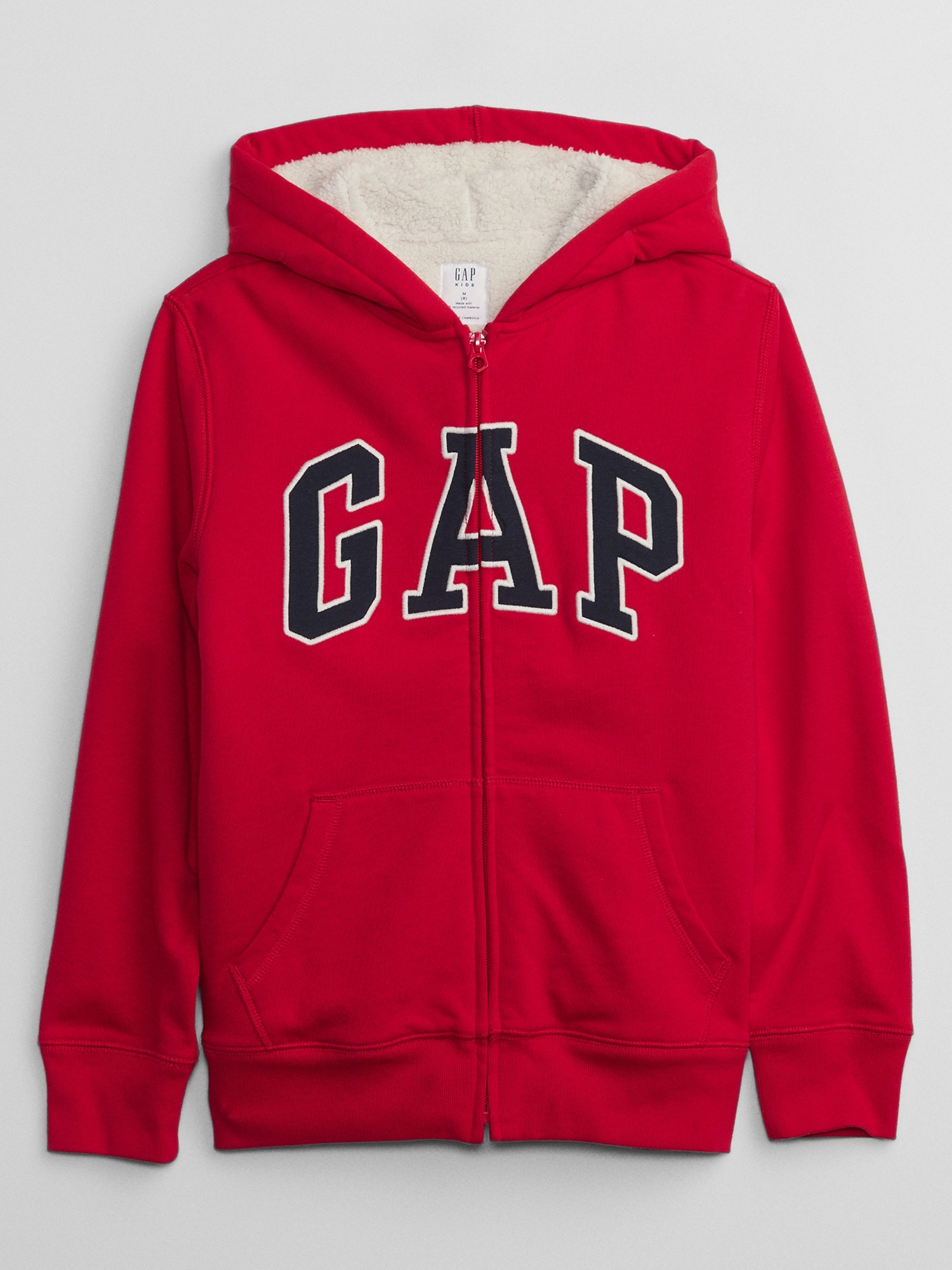 Kids Gap Logo Sherpa Hoodie | Gap Factory