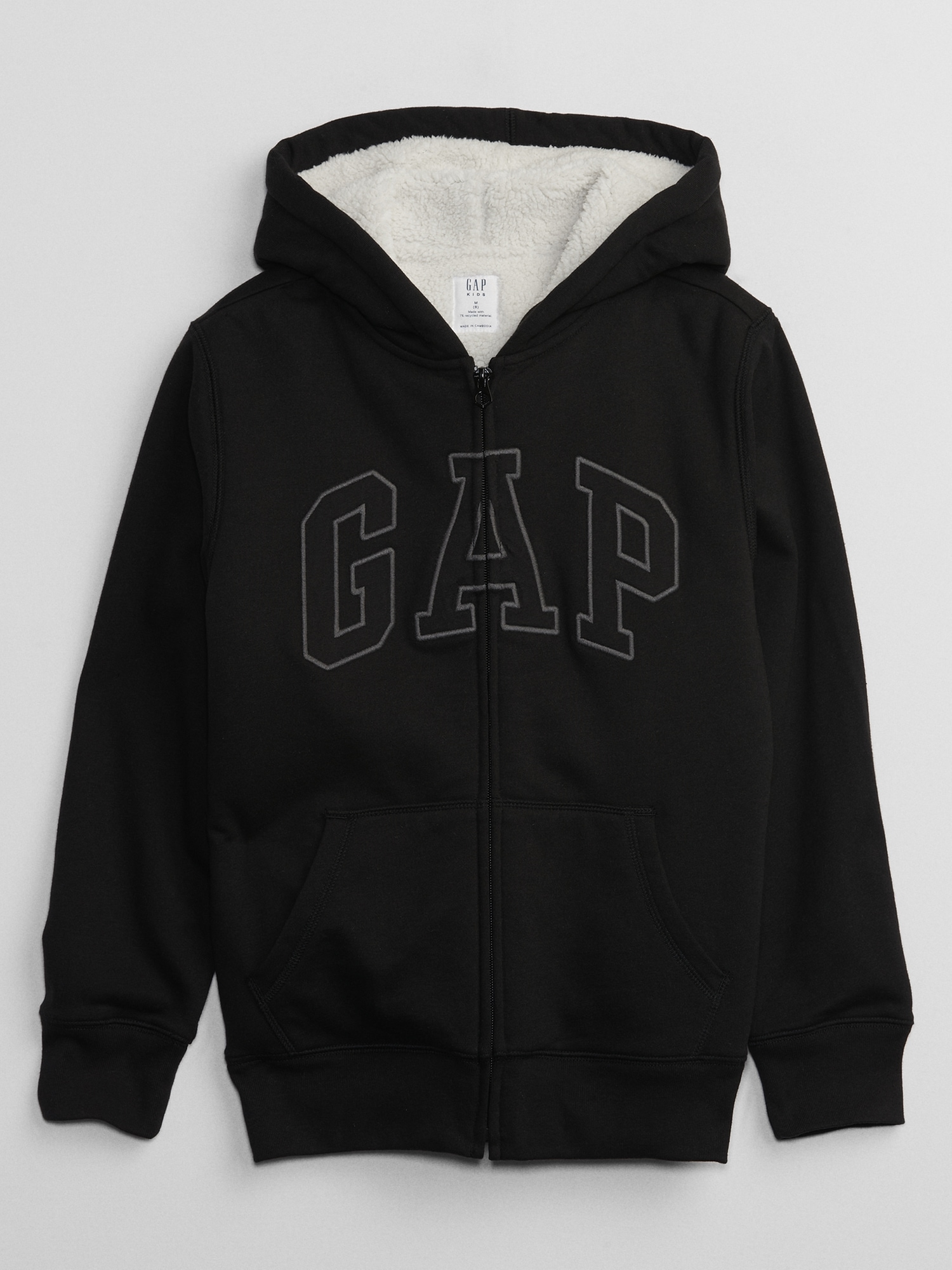 Kids Gap Logo Sherpa Hoodie | Gap Factory