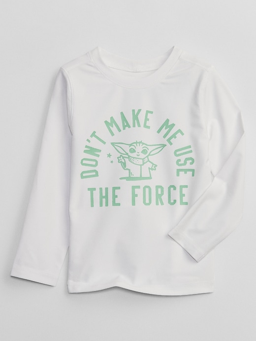 View large product image 1 of 1. babyGap &#124 Star Wars&#153 The Child Rash Guard