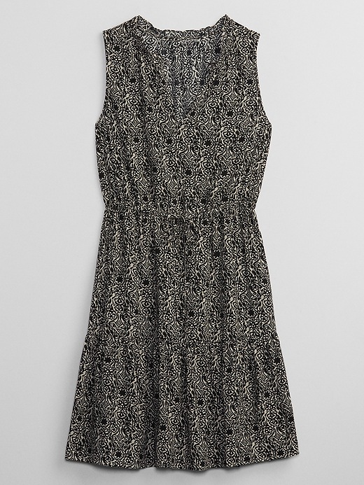 Image number 4 showing, Sleeveless Splitneck Mini Dress