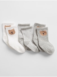 Image number 1 showing, Baby Brannan Crew Socks (3-Pack)