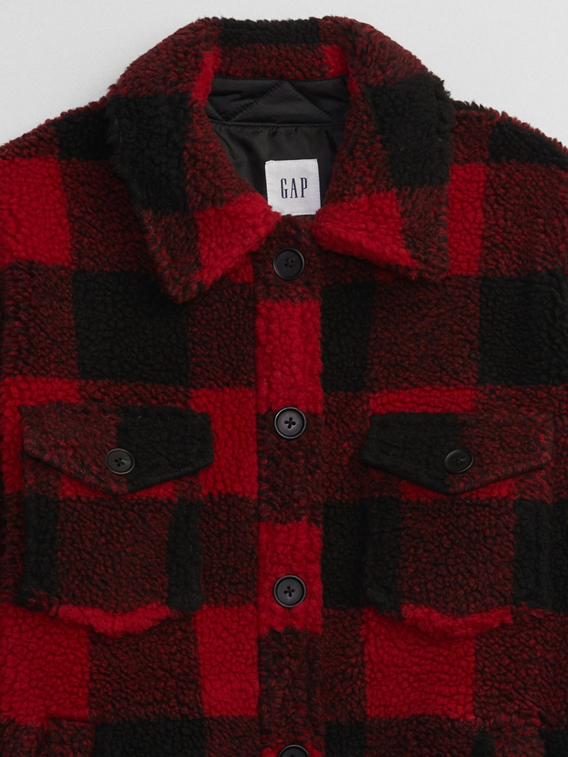 Sherpa Shirt Jacket Gap Factory