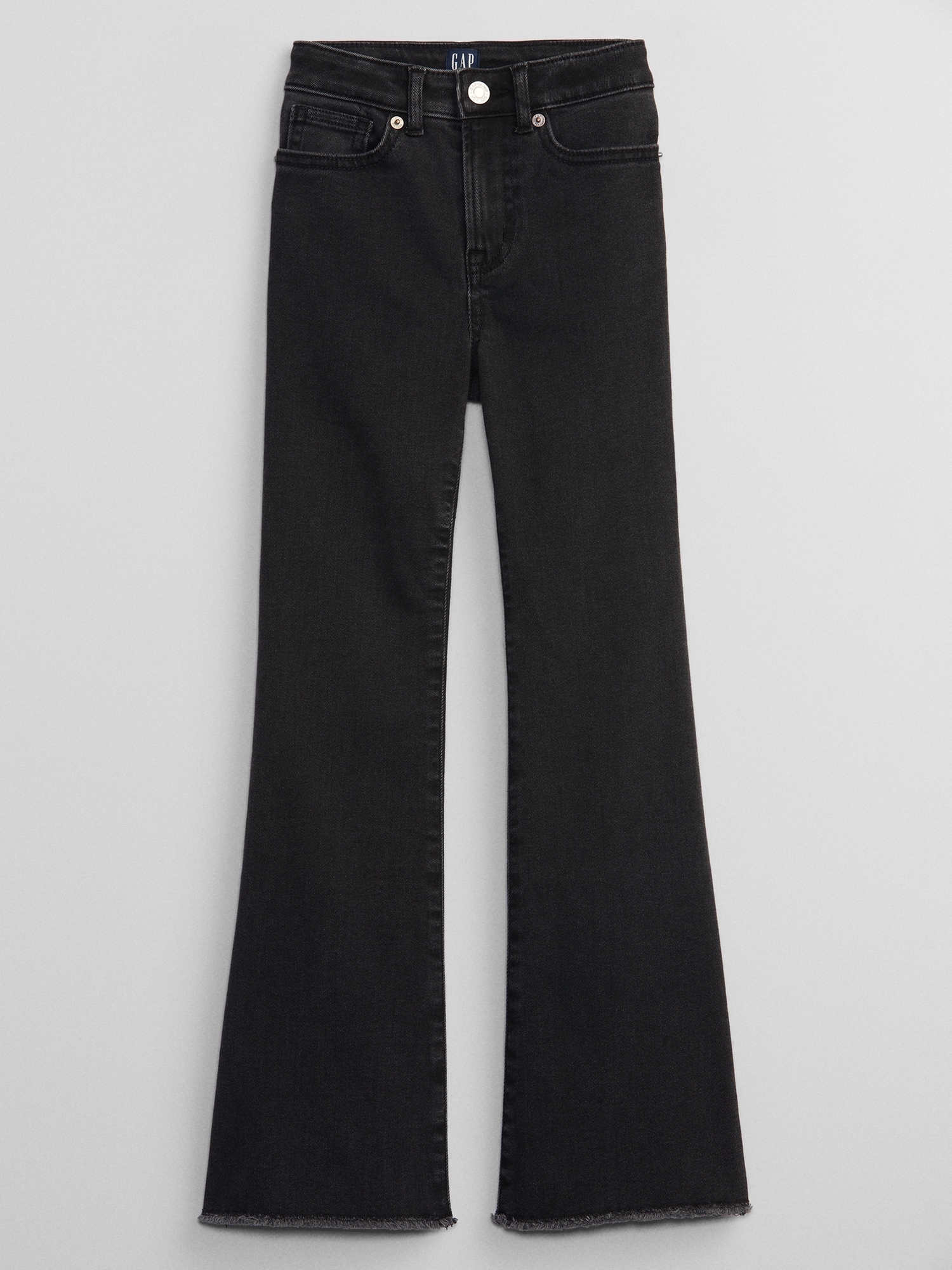 Kids High Rise '70s Flare Jeans with Washwell