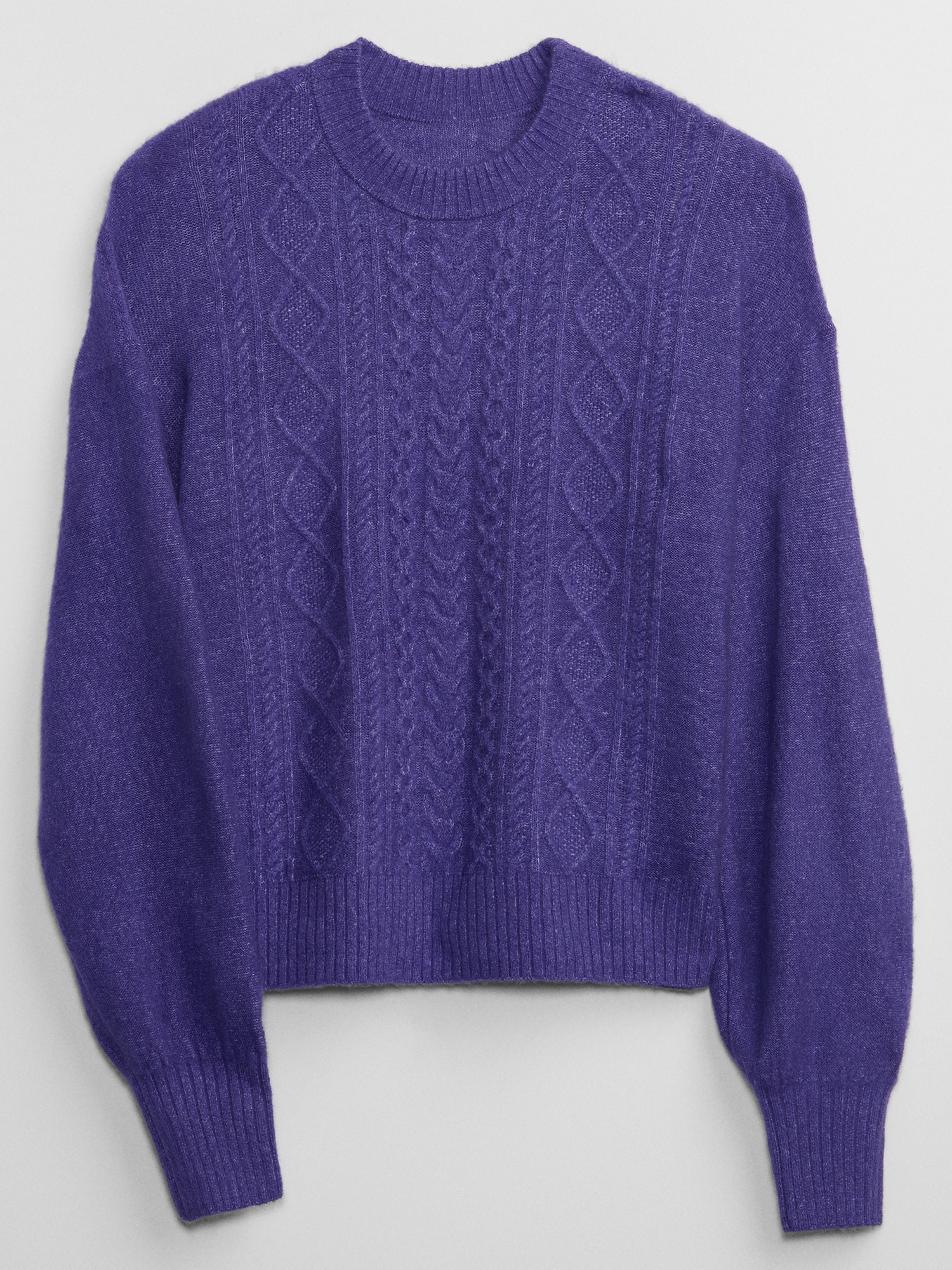 GAP Women's Forevercozy Ribbed Crewneck Sweater - Soft, Machine Washable Everyday Knit - View #9