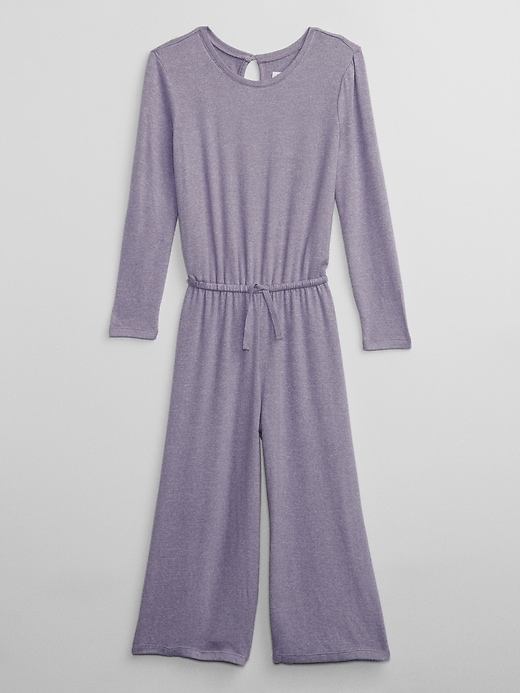 View large product image 1 of 1. Kids Brushed Jersey Jumpsuit
