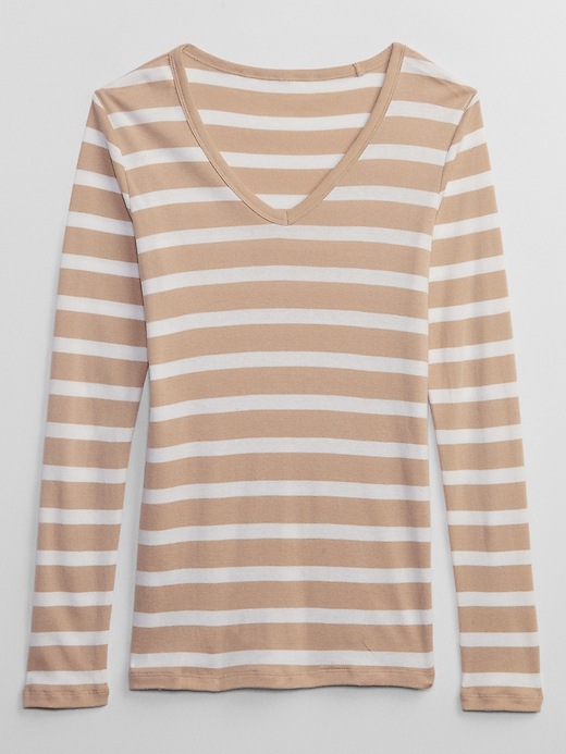 Image number 3 showing, Favorite Stripe V-Neck