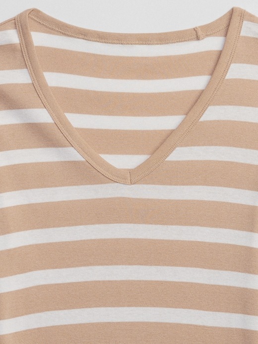 Image number 4 showing, Favorite Stripe V-Neck