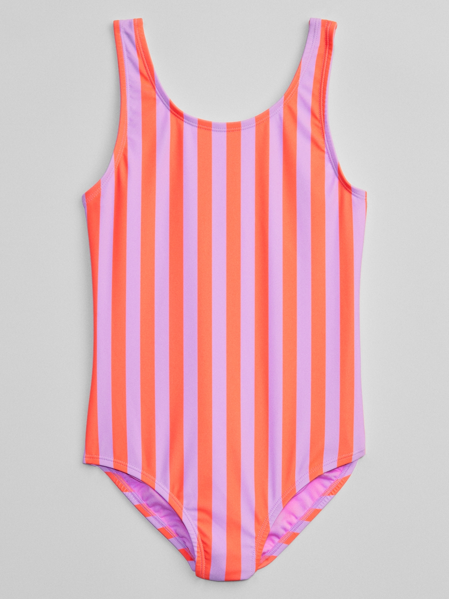 Kids Stripe Swim One-Piece