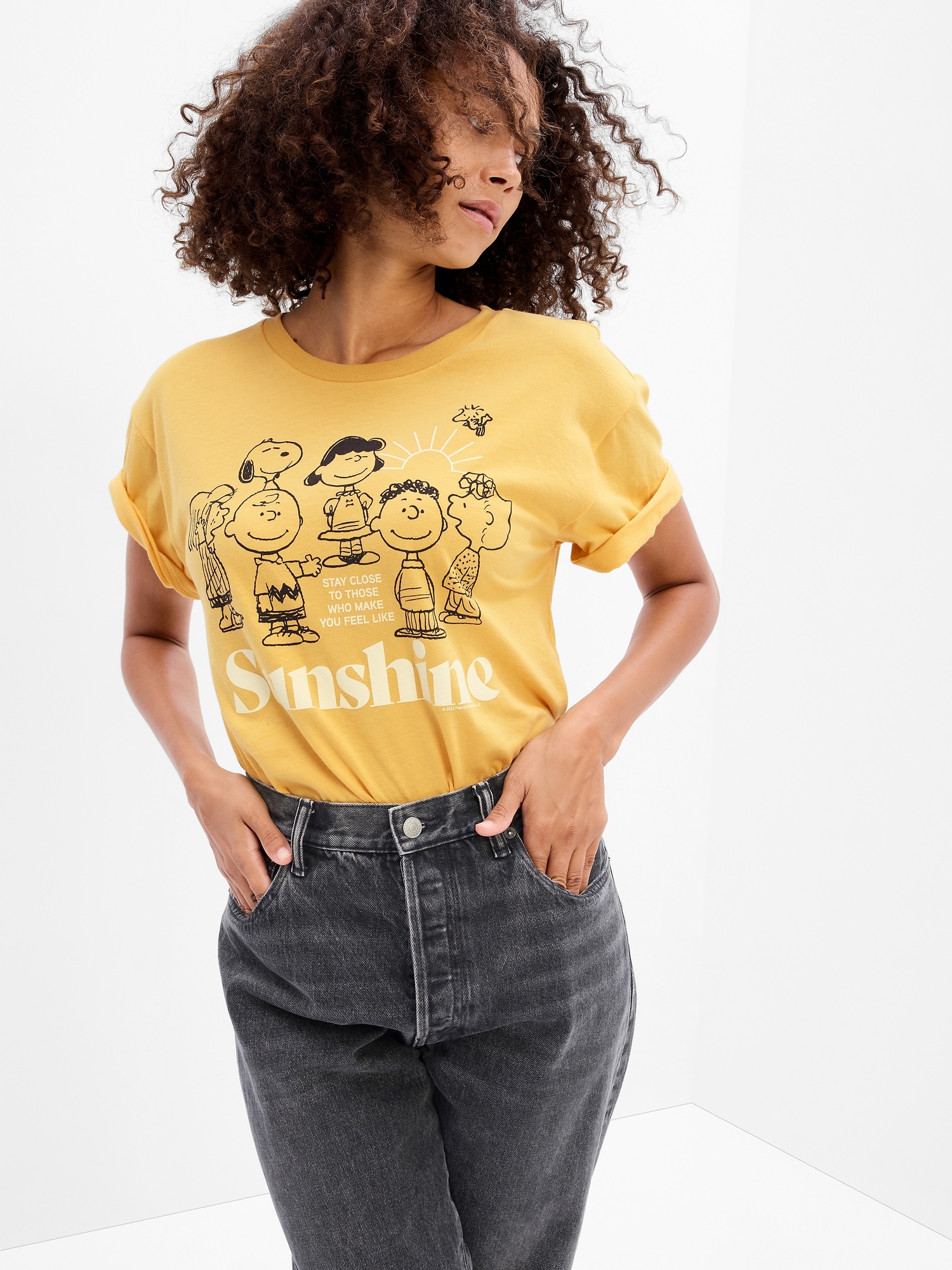Gap Peanuts Relaxed Graphic T-Shirt