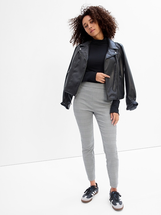 Image number 1 showing, High Rise Skinny Ankle Pants