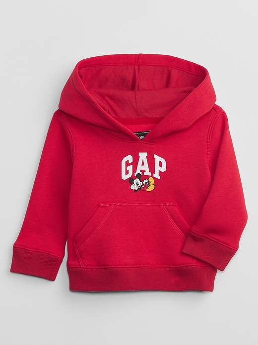 View large product image 1 of 1. babyGap &#124 Disney Mickey Mouse Logo Hoodie