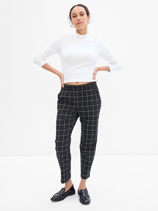 Image number 5 showing, Twill Plaid Easy Pants