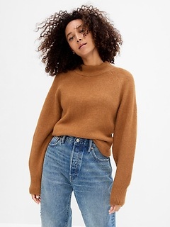 GAP Women's Forevercozy Ribbed Crewneck Sweater - Soft, Machine Washable Everyday Knit - View #12