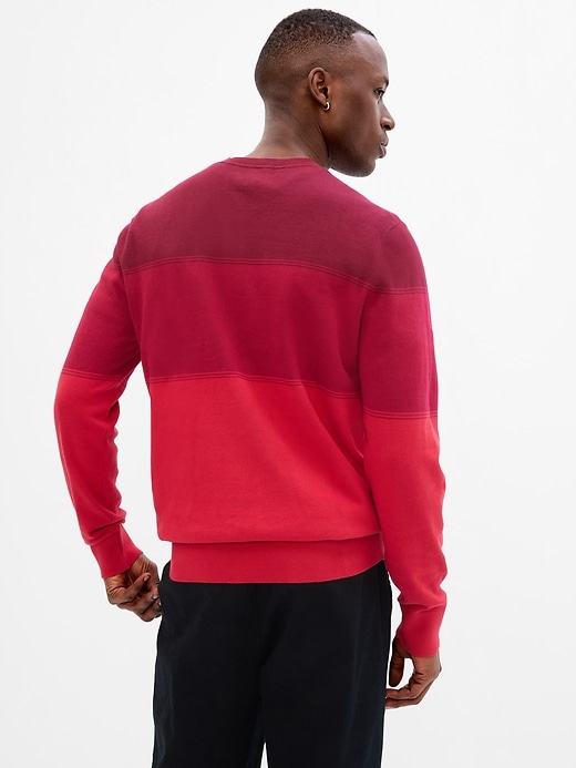 View large product image 2 of 3. Ombre Stripe Sweater