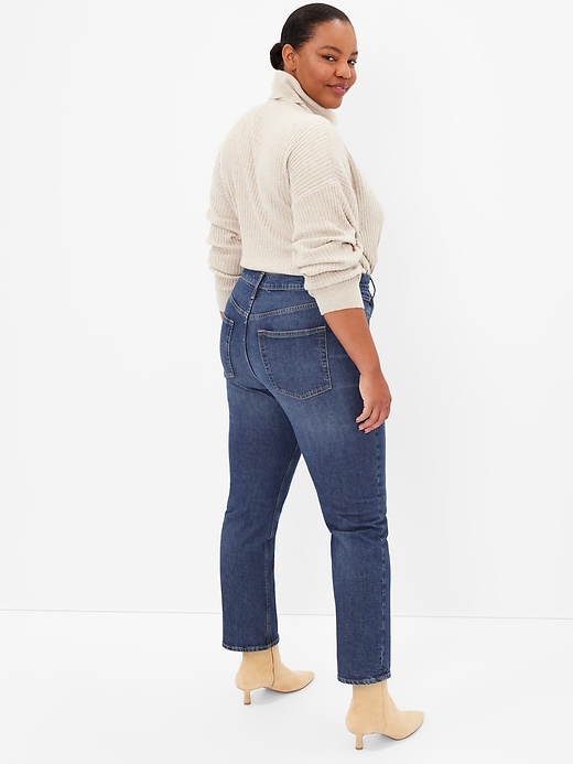 High Rise '90s Original Straight Jeans with Washwell | Gap Factory