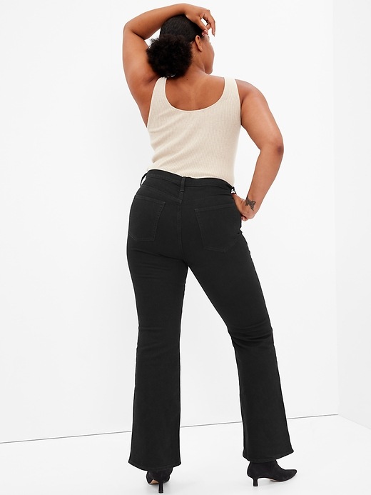 Image number 2 showing, High Rise '70s Flare Jeans with Washwell