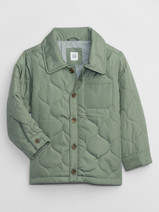 babyGap Quilted Shirt Jacket