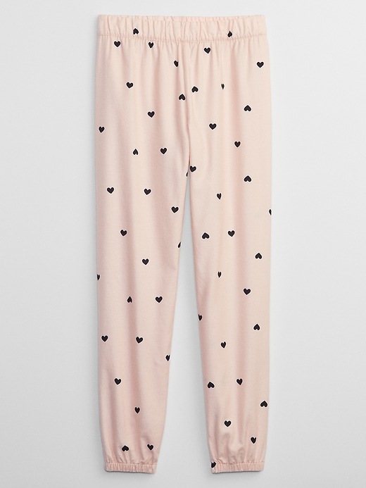 gap flannel joggers