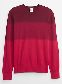 View large product image 3 of 3. Ombre Stripe Sweater