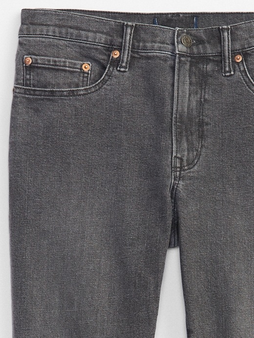 Image number 4 showing, Slim Taper Distressed GapFlex Jeans with Washwell