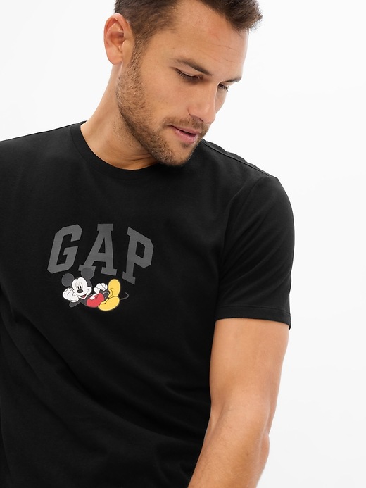 Image number 1 showing, Disney Mickey Mouse Gap Logo T-Shirt