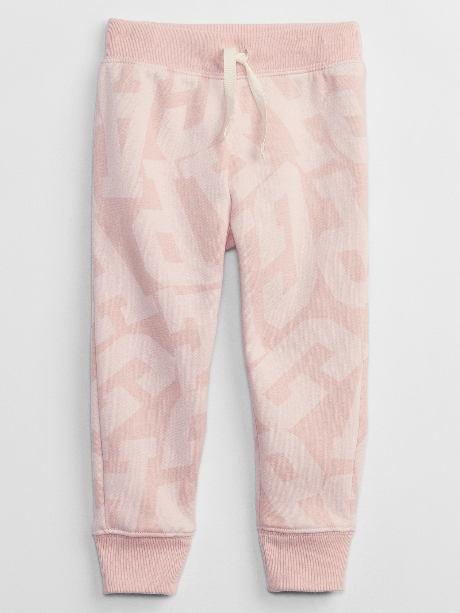 babyGap Logo Print Pull-On Joggers