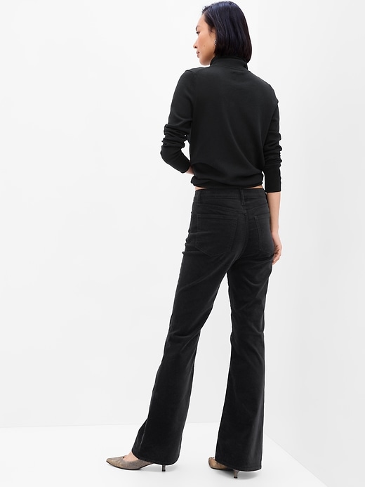 Image number 2 showing, High Rise '70s Flare Velvet Pants with Washwell