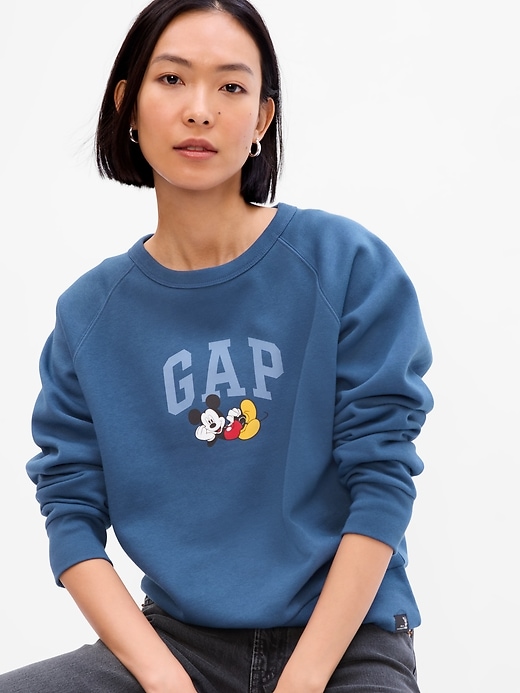 View large product image 1 of 1. Disney Mickey Mouse Logo Sweatshirt