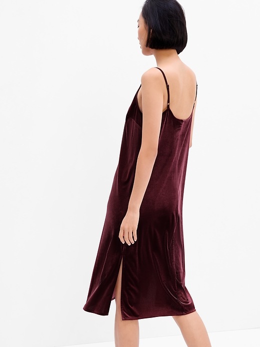 Image number 2 showing, Velvet Midi Dress