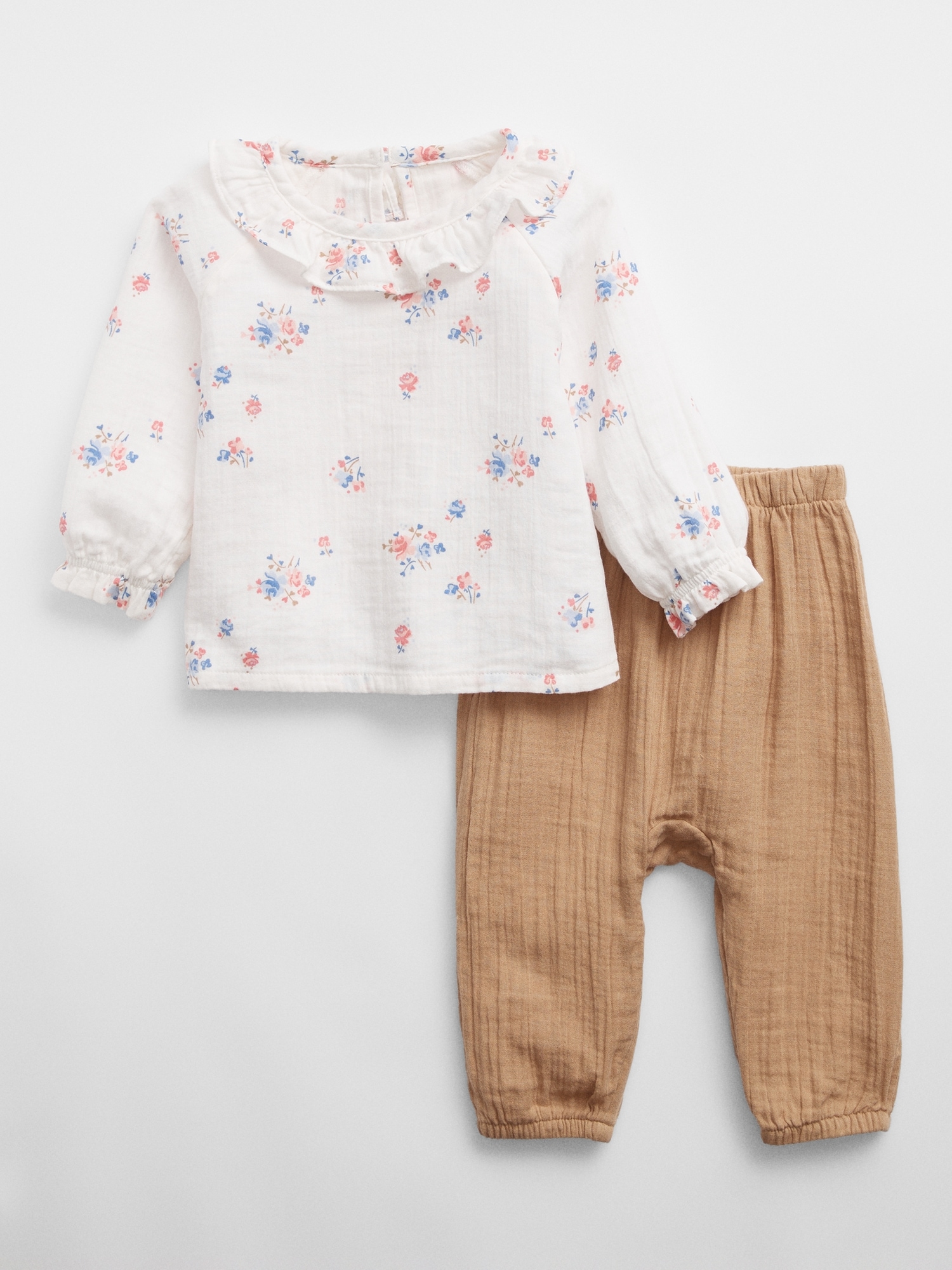 Baby Gauze Outfit Set | Gap Factory