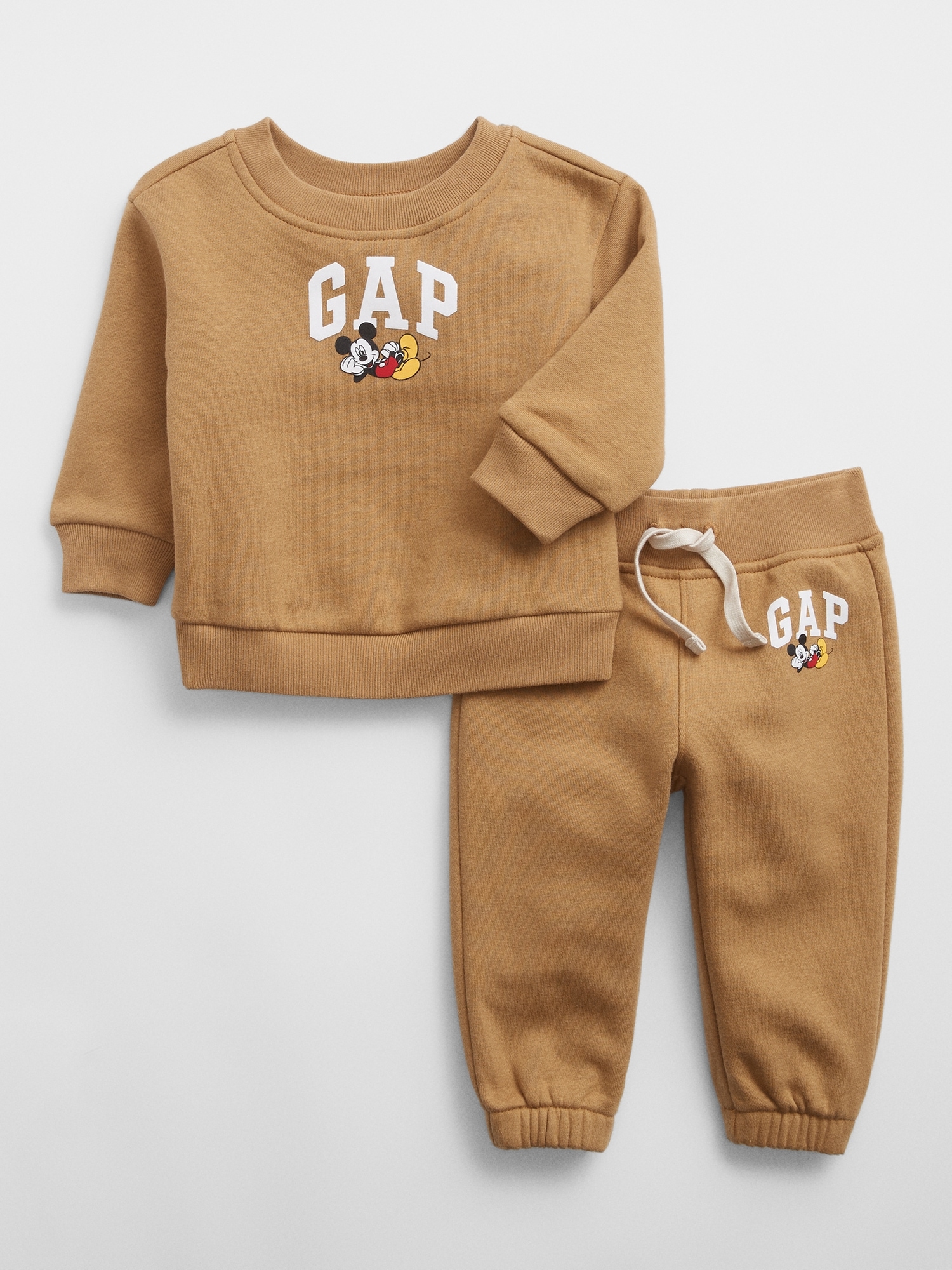 babyGap | Disney Mickey Mouse Logo Outfit Set | Gap Factory