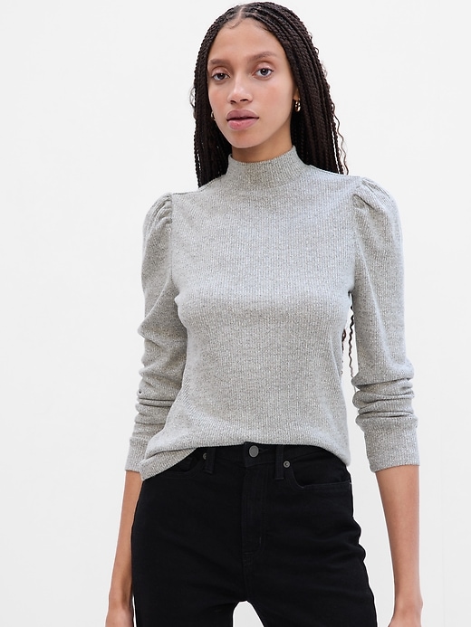 Image number 8 showing, Fitted Puff Sleeve Top