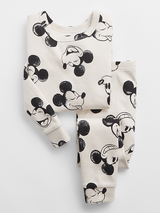 Image number 1 showing, babyGap &#124 Disney Mickey Mouse 100% Organic Cotton PJ Set