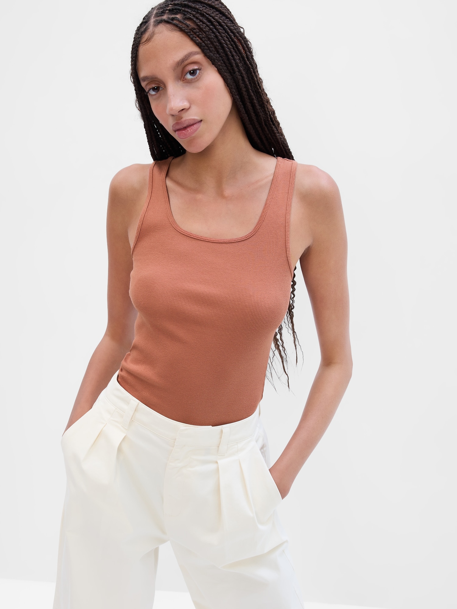 Ribbed Tank Top
