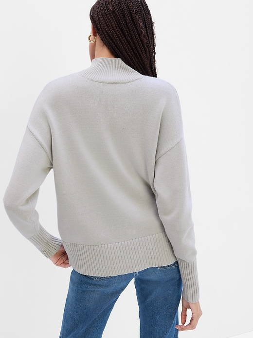 Image number 2 showing, Mockneck Sweater