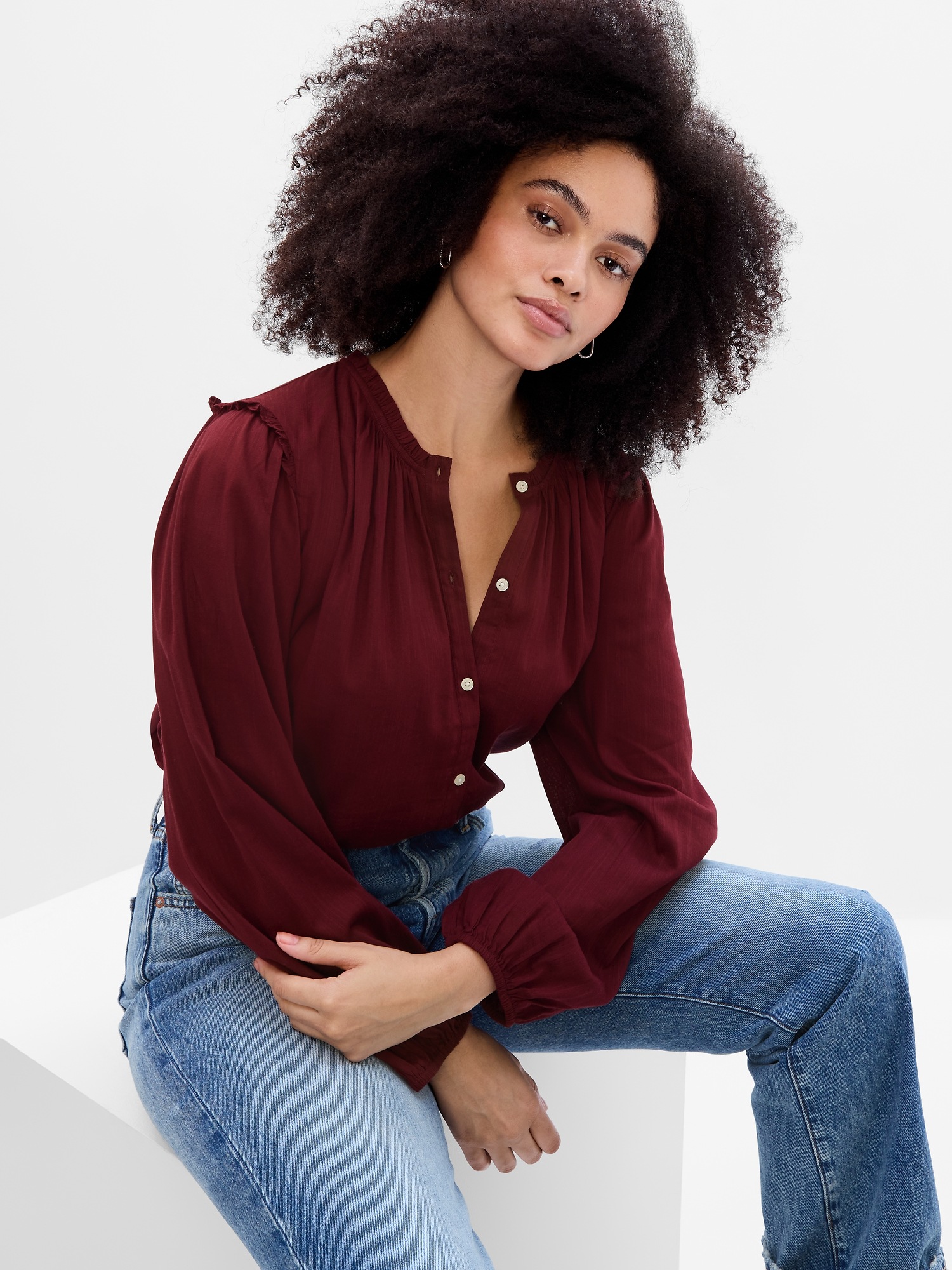 Ruffle Shirt