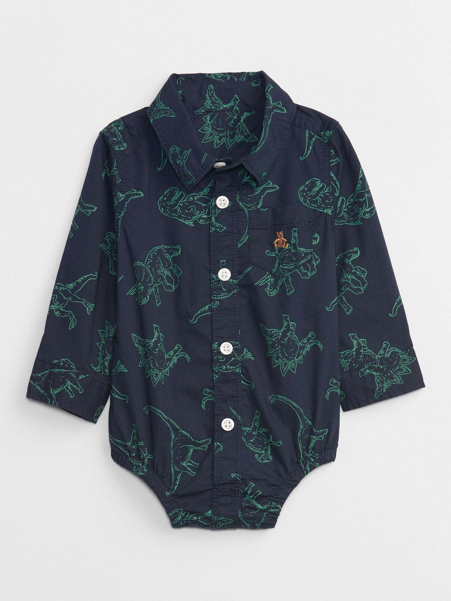 Baby Print Bodysuit Gap Factory