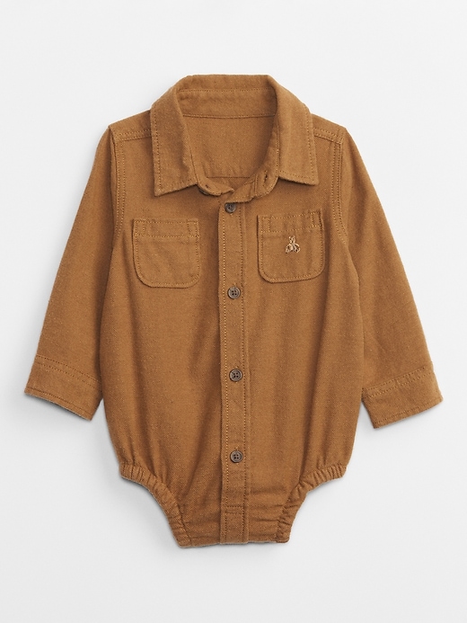 Baby Flannel Bodysuit