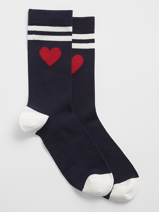 Valentine's Day Crew Socks