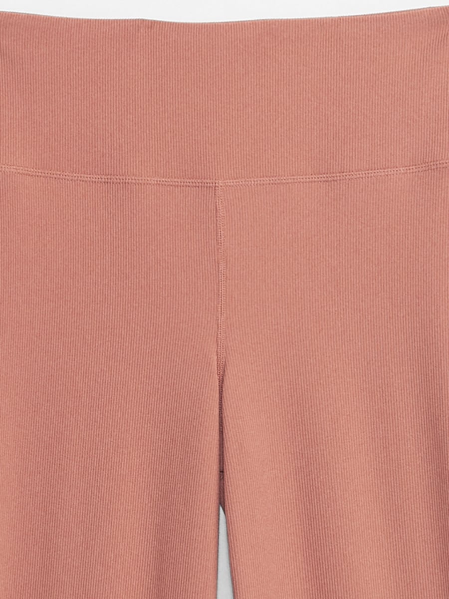 GapFit Sky High Ribbed Studio Flare Leggings Gap Factory