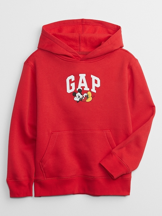 View large product image 1 of 1. GapKids &#124 Disney Mickey Mouse Logo Hoodie